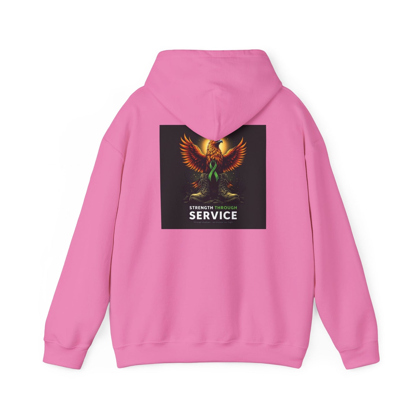 Strength Through Service Veteran Mental Health Hoodie