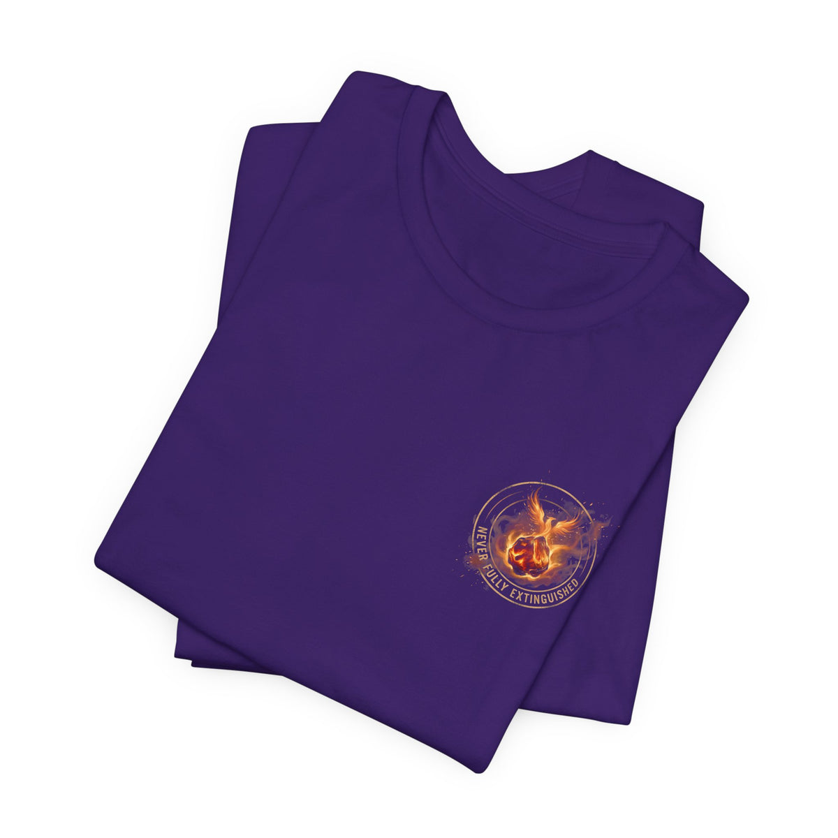 Never Fully Extinguished Phoenix Mental Health Graphic Tee