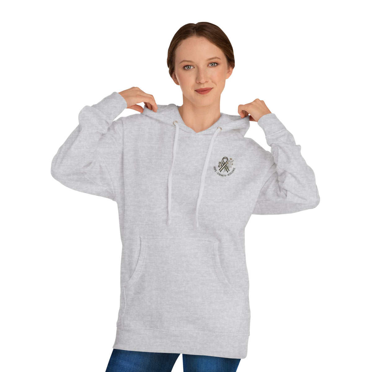 Bipolar Disorder Awareness Hoodie — Hope Strength Resilience Butterfly Design