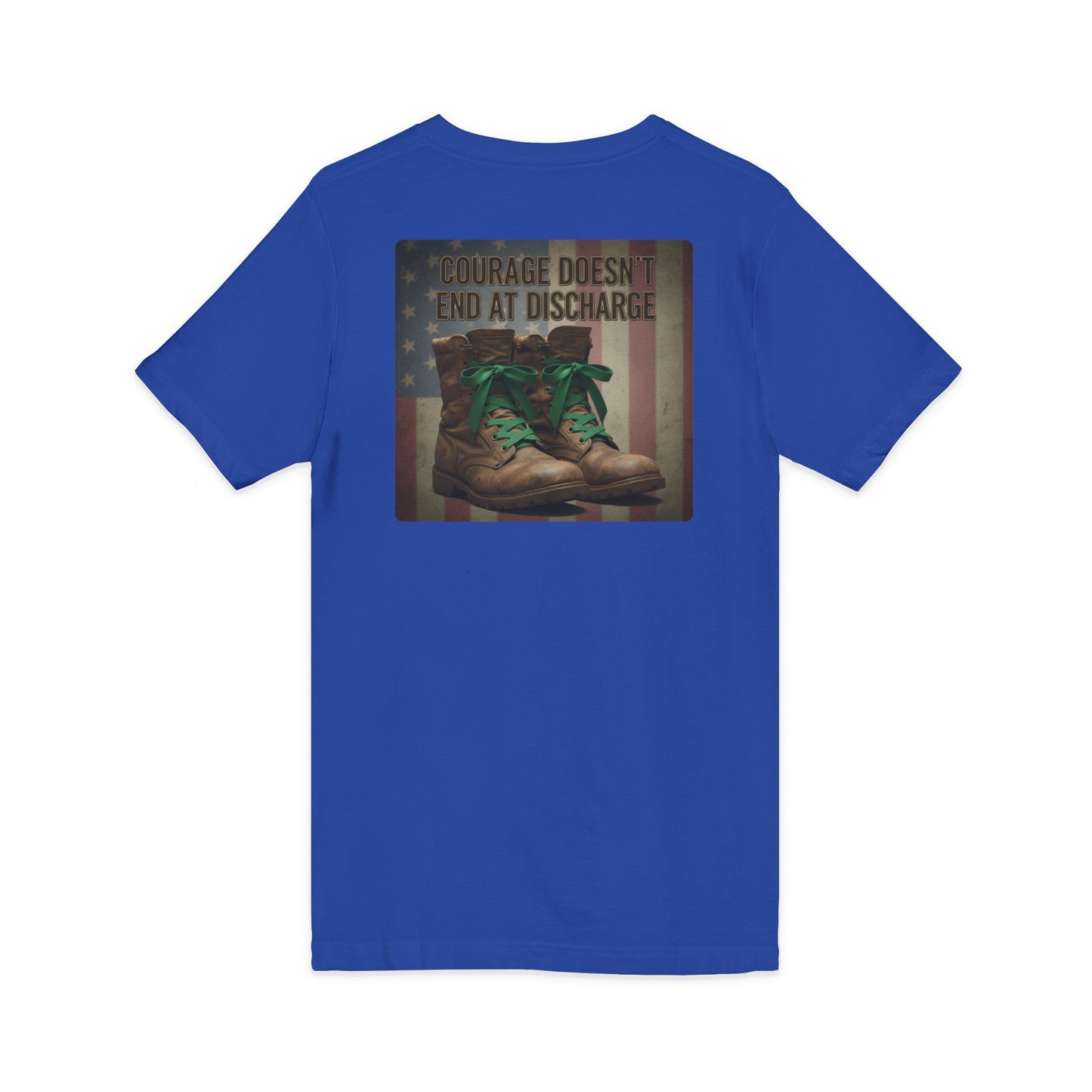 Service Continues. Support Continues. Veteran Mental Health V Neck