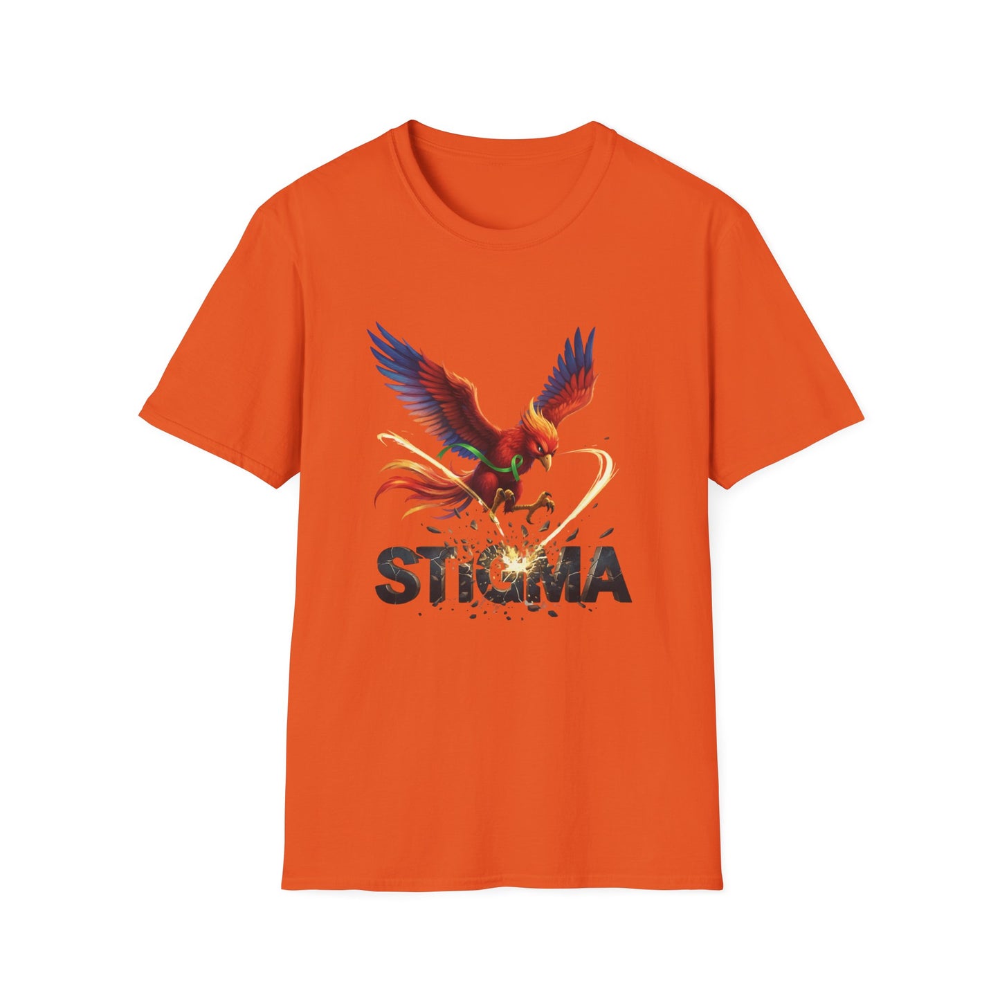 Attacking Stigma T-Shirt | Ryse the Phoenix Mascot