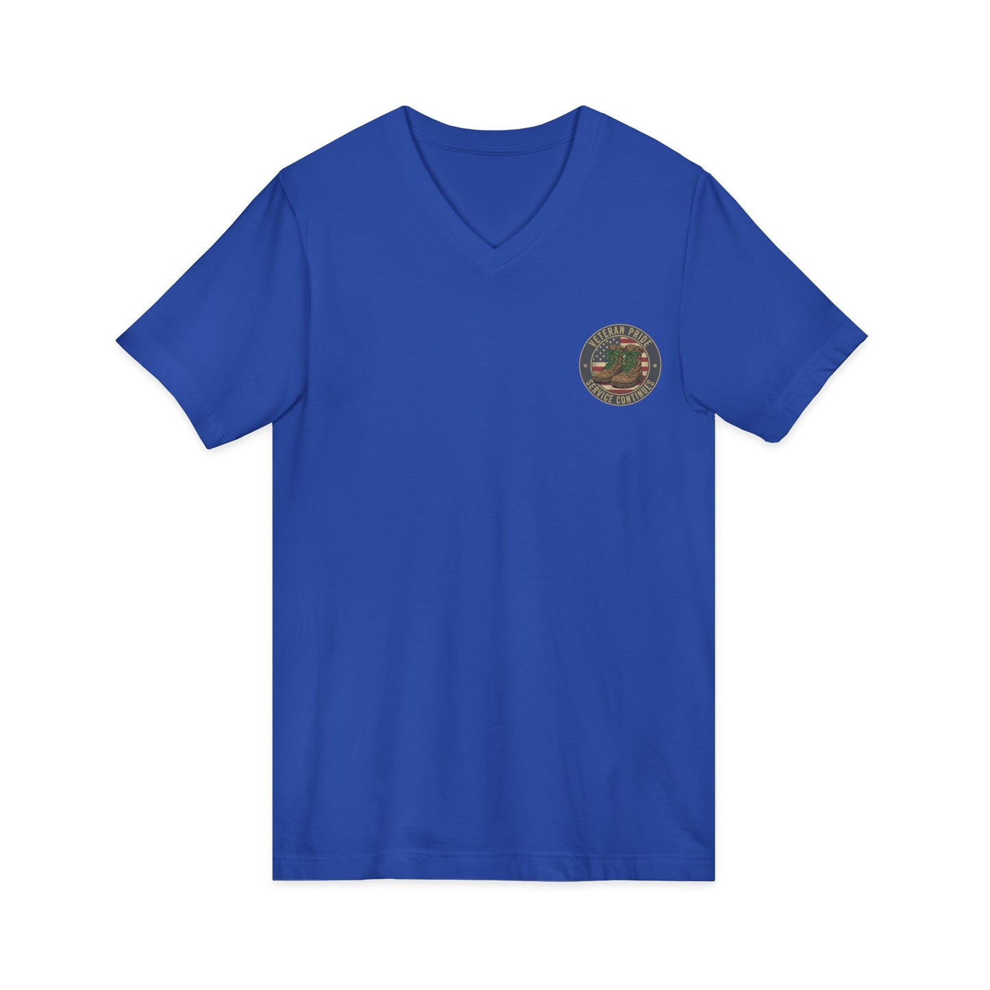 Service Continues. Support Continues. Veteran Mental Health V Neck