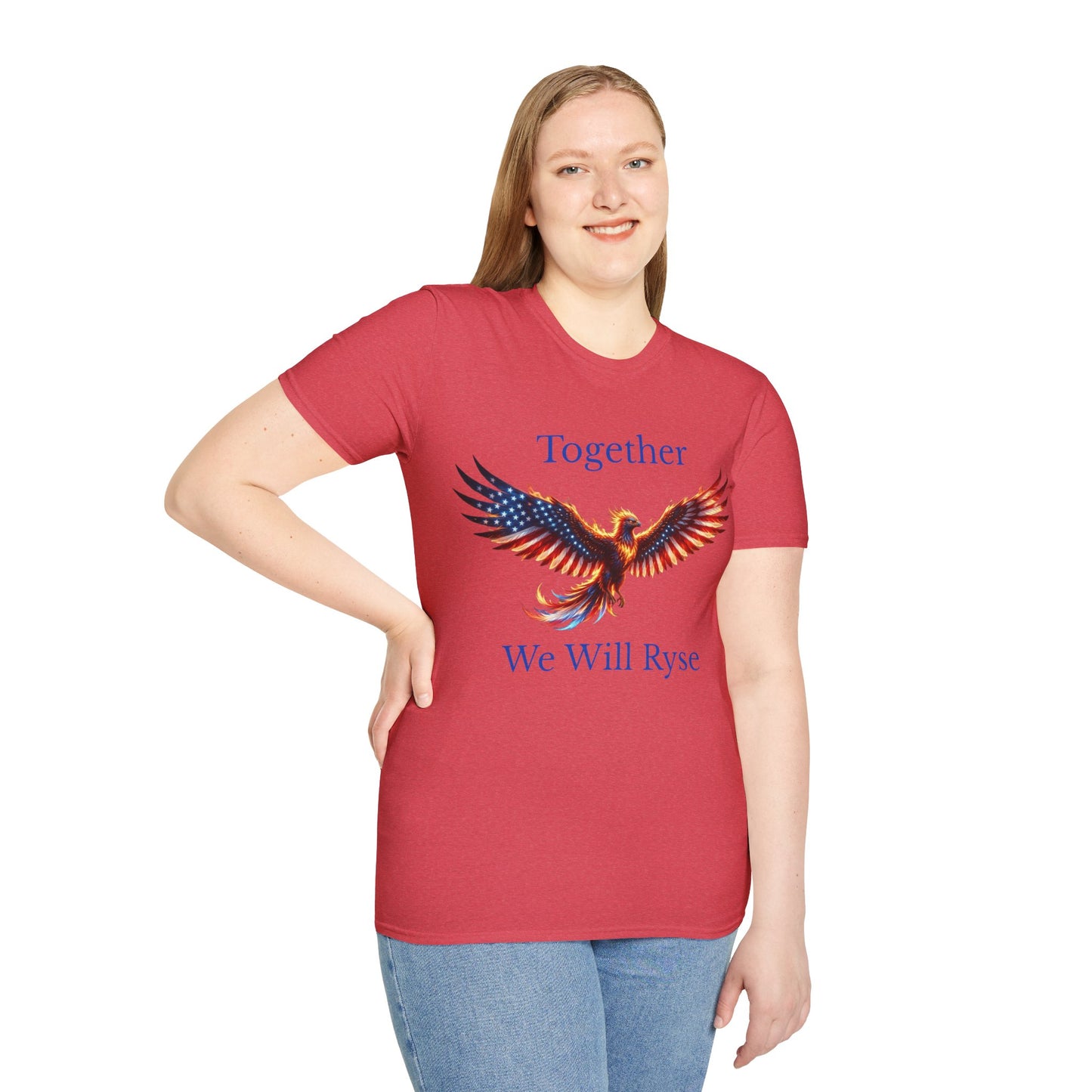 Together We Will Rise Graphic Tee | Phoenix Mascot Shirt
