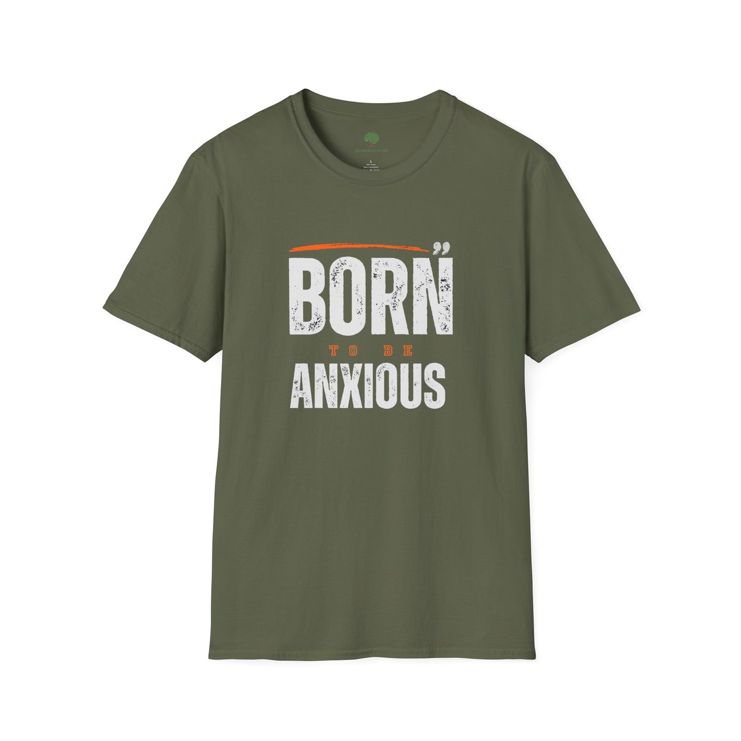 Born To Be Anxious Graphic Tee | Relatable Anxiety Apparel
