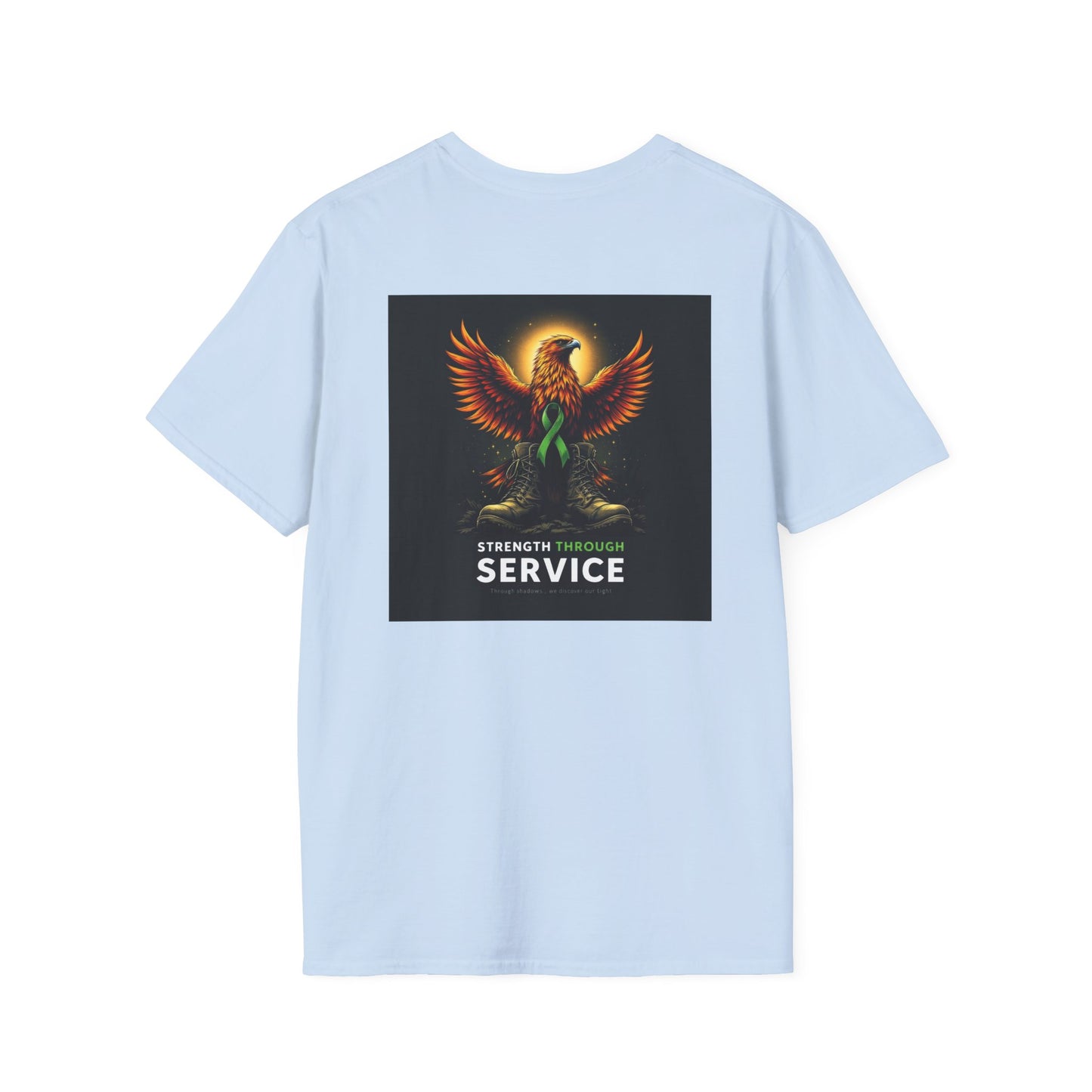 Strength Through Service Veteran Mental Health V Neck