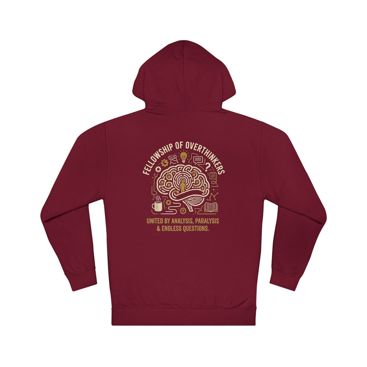 Fellowship of Over thinkers Mental Health Hoodie