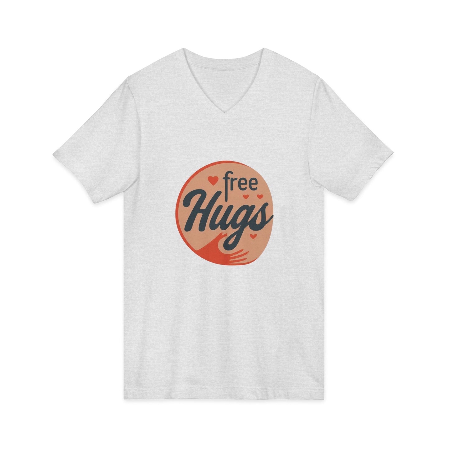 Free Hugs V-Neck Tee