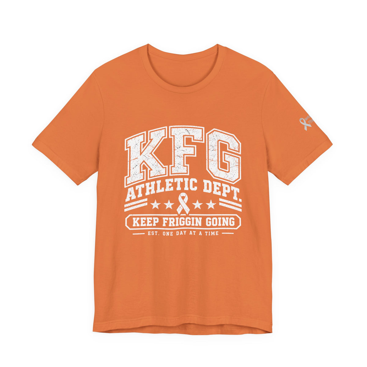 KFG Athletic Dept. Keep Friggin Going Mental Health Awareness  T-Shirt
