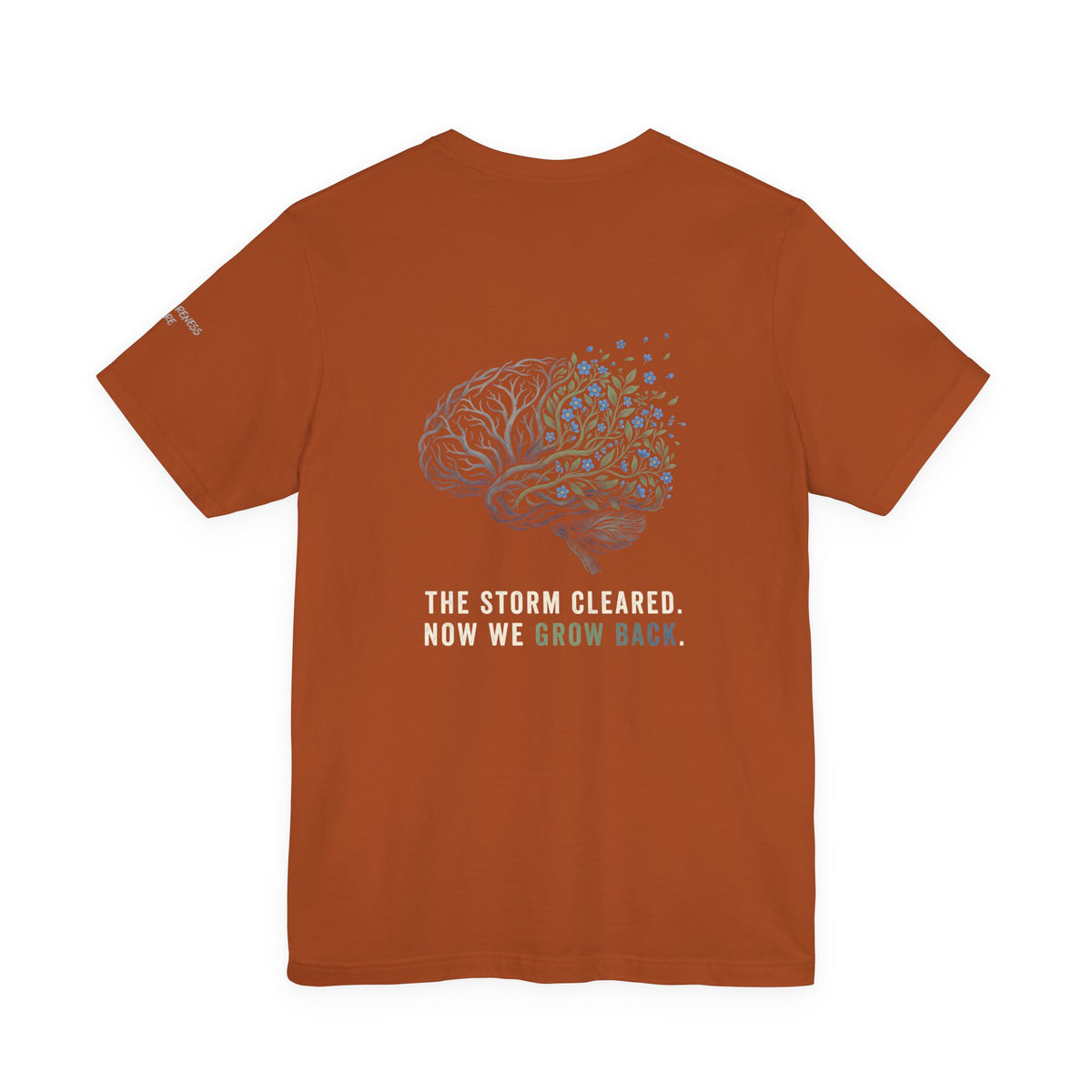 The Storm Cleared  Tee | Post-Stroke Depression & Neuroplasticity T-Shirt