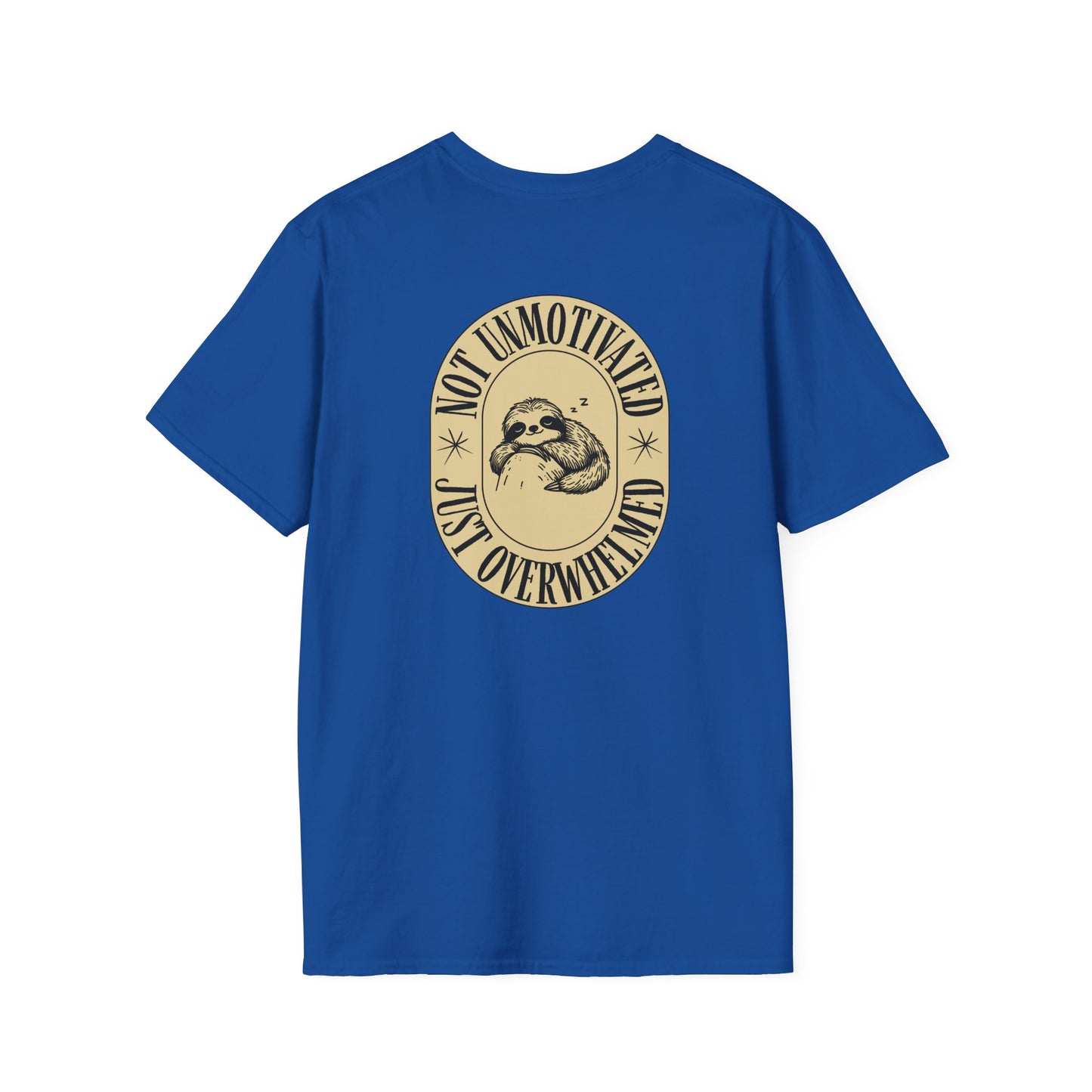 Neurodivergent & ADHD Focus: Not Unmotivated Tee | ADHD, Anxiety & Neurodivergent Shirt