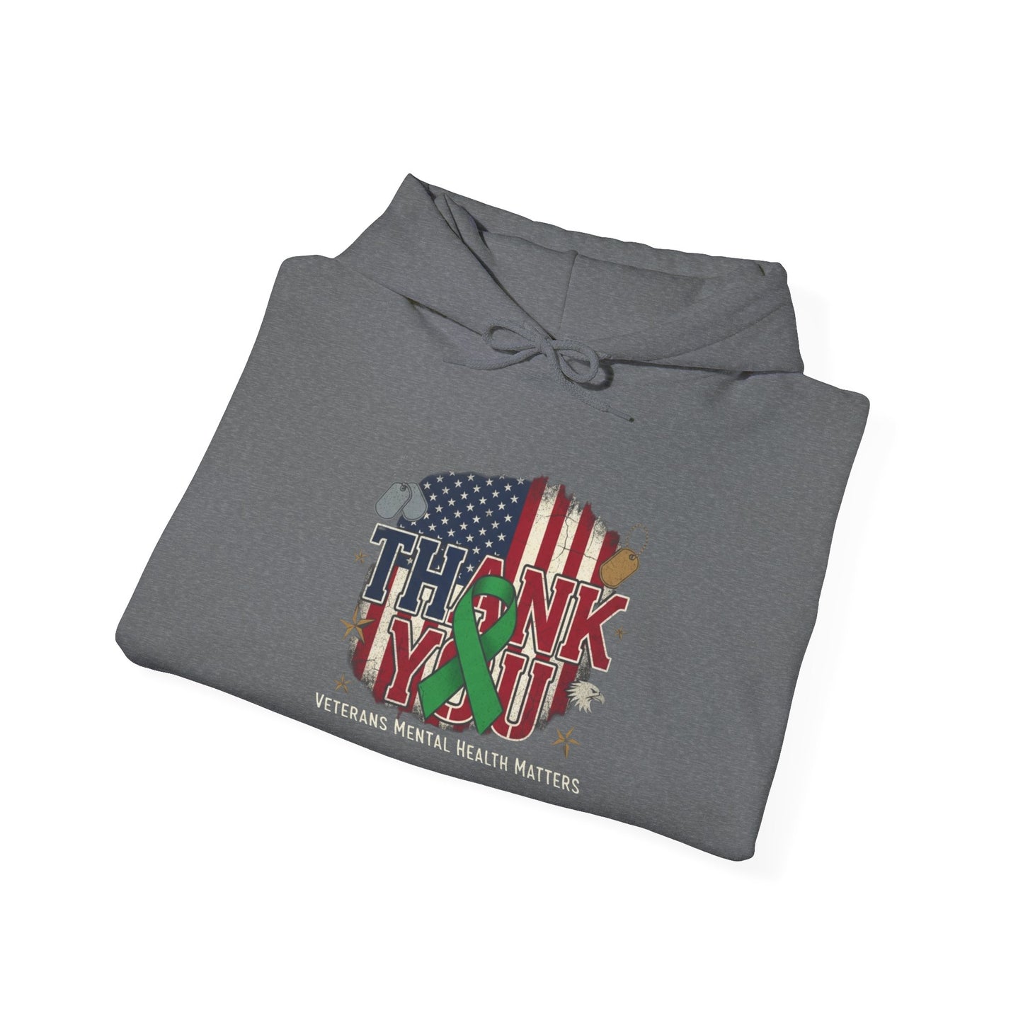 Gratitude in Action Veteran Mental Health Hoodie