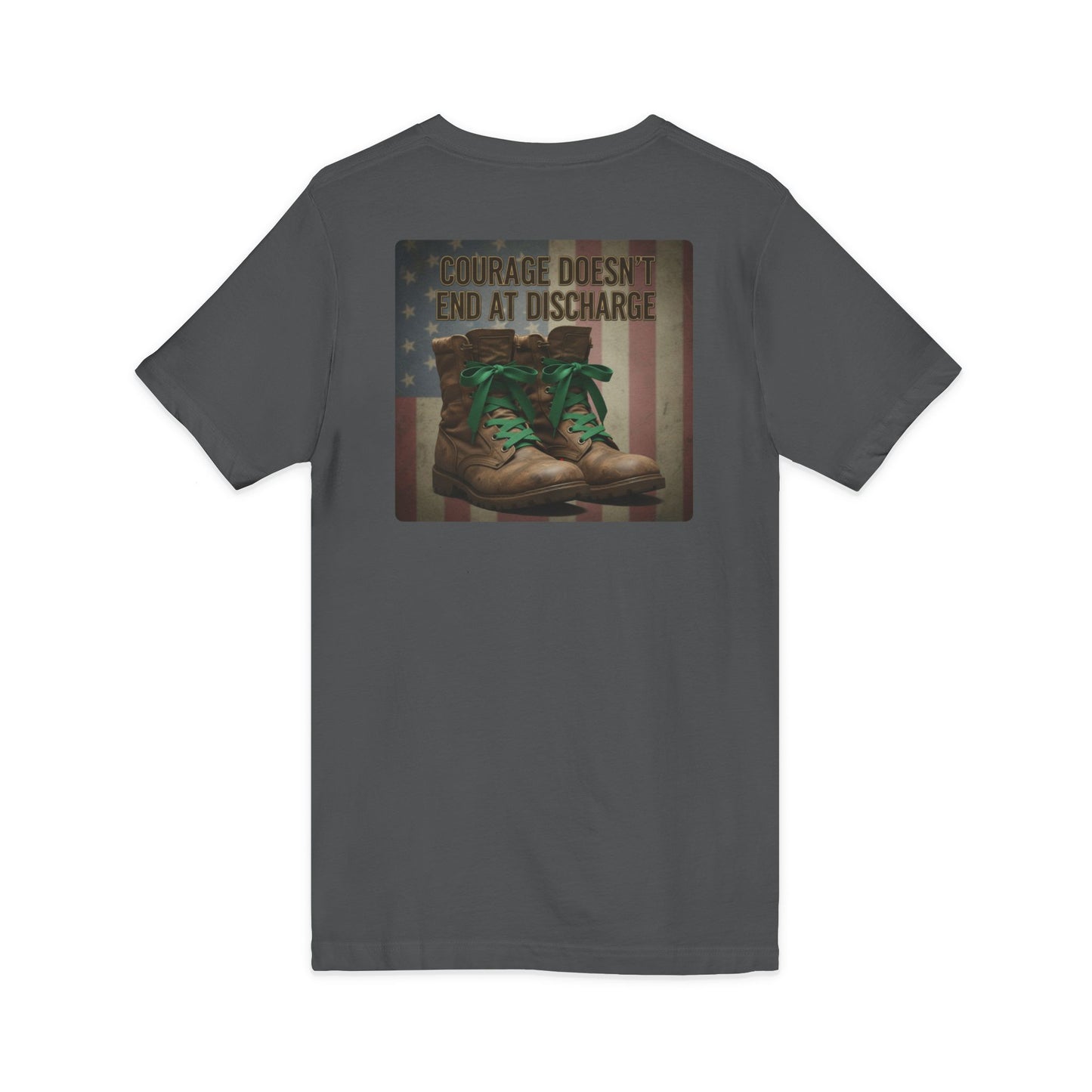 Service Continues. Support Continues. Veteran Mental Health V Neck