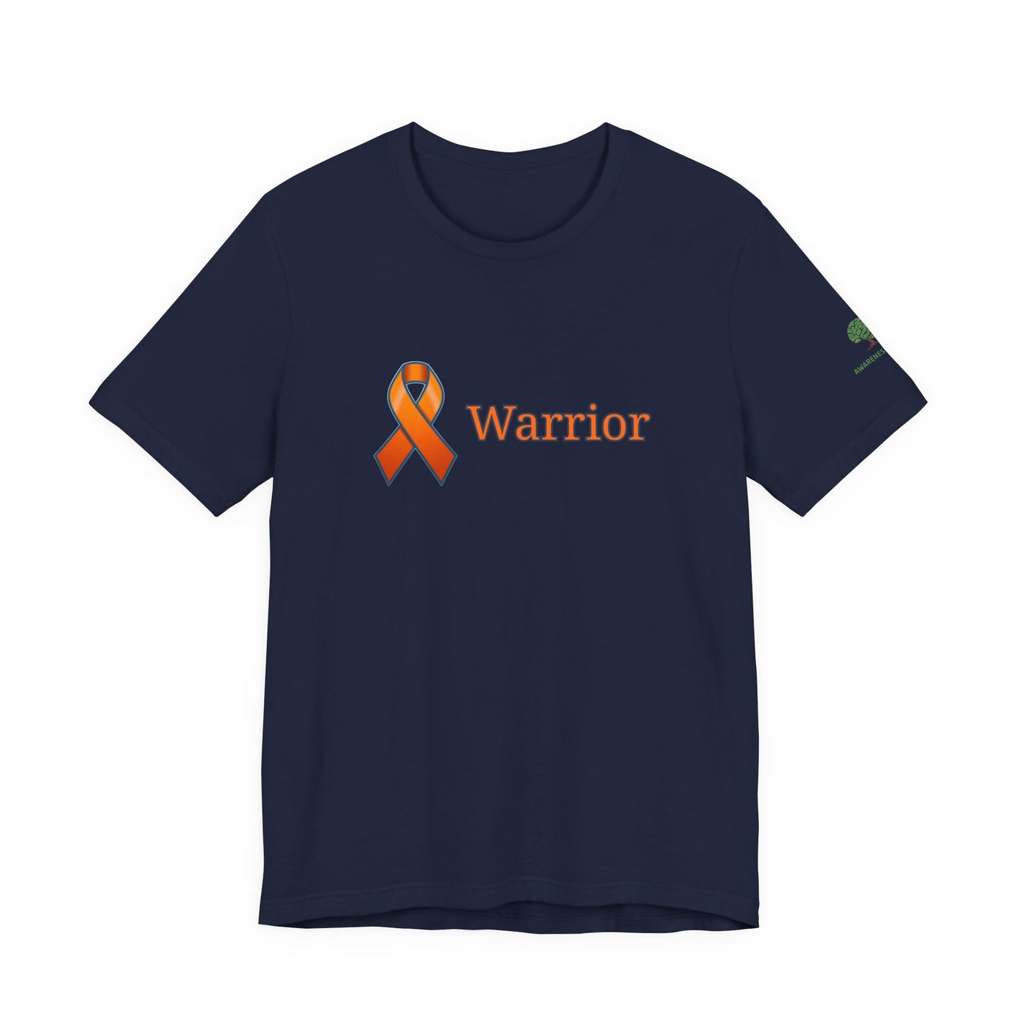 FND Warrior Ribbon Tee — Orange Awareness Ribbon T-Shirt