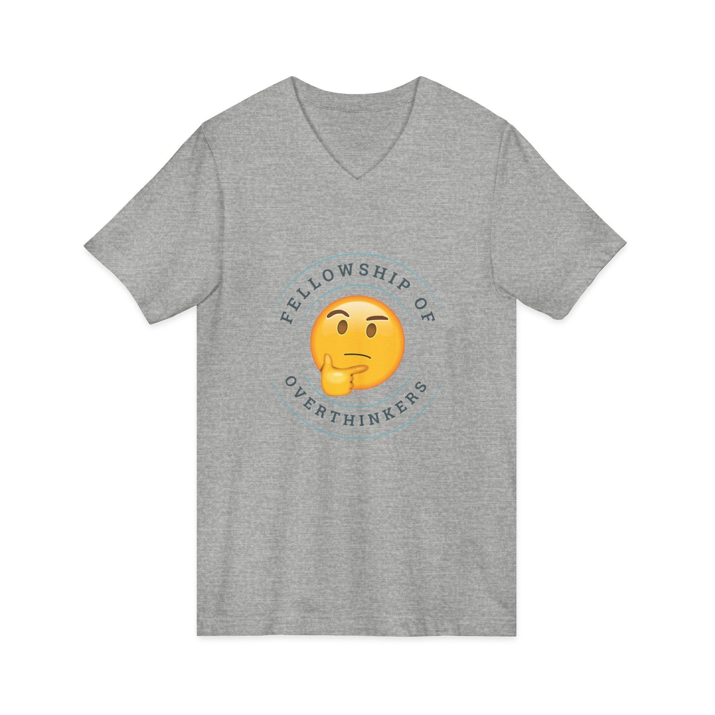 Fellowship of Overthinkers V-Neck T-Shirt