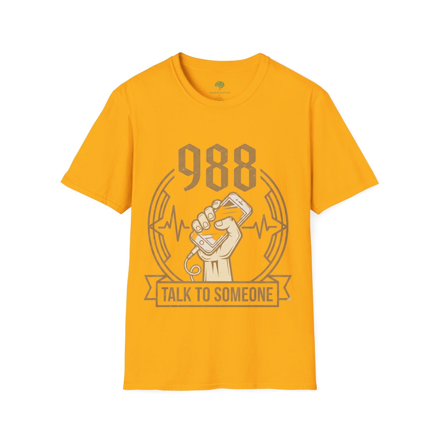 988 "Talk To Someone" Retro Graphic Tee