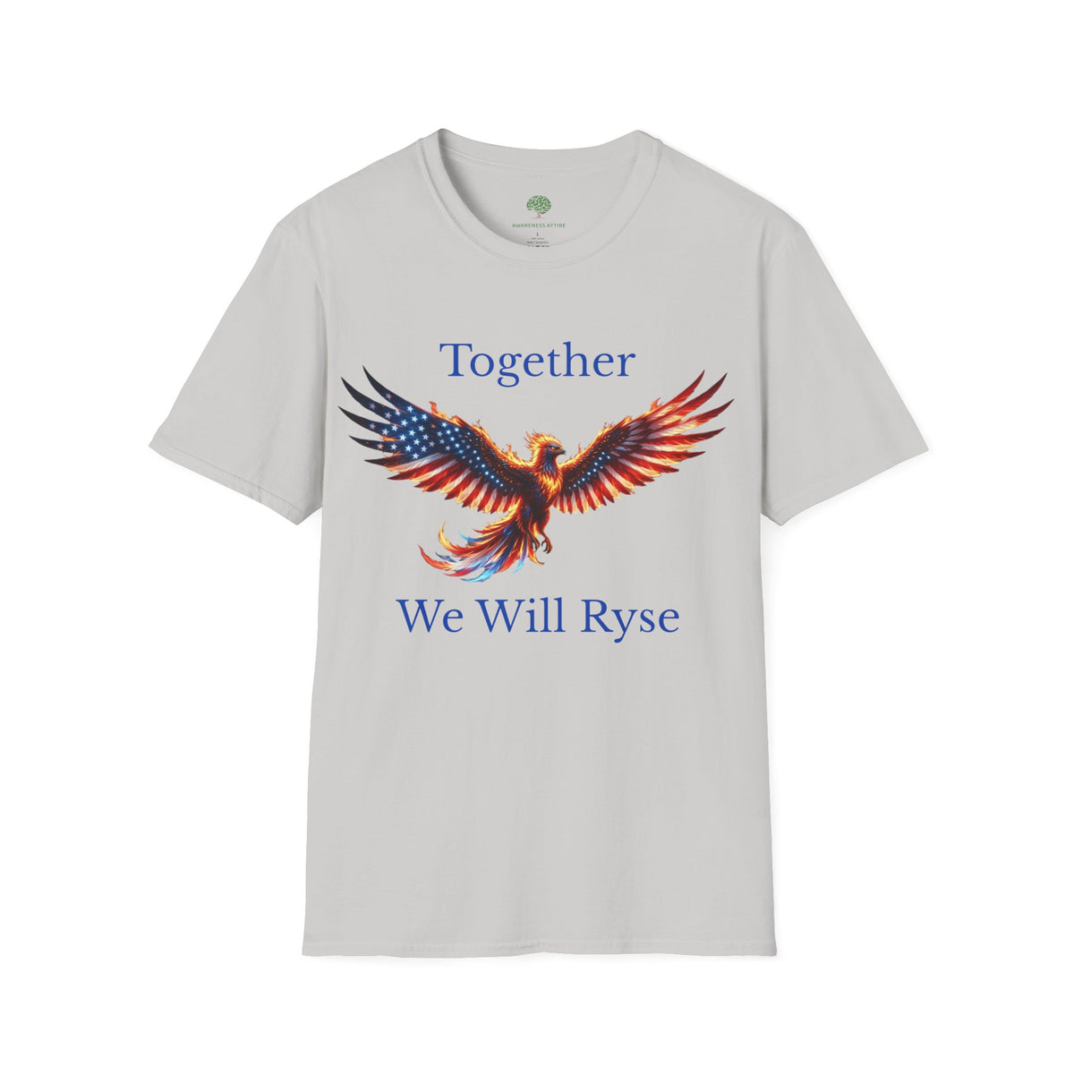 Together We Will Rise Graphic Tee | Phoenix Mascot Shirt