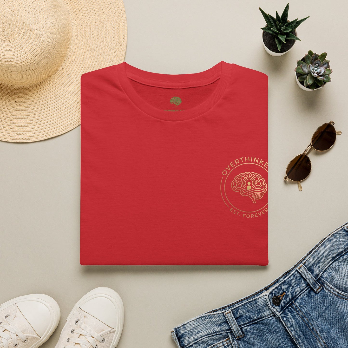 Fellowship of Overthinkers shirt featuring the phrase United By Analysis, paralysis & Endless Questions