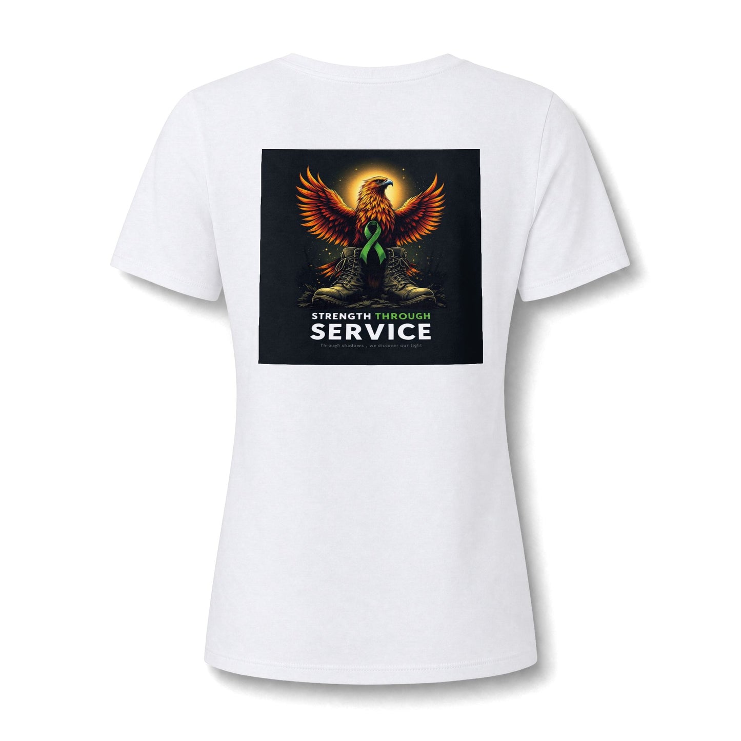 Strength Through Service Veteran Mental Health Tee.