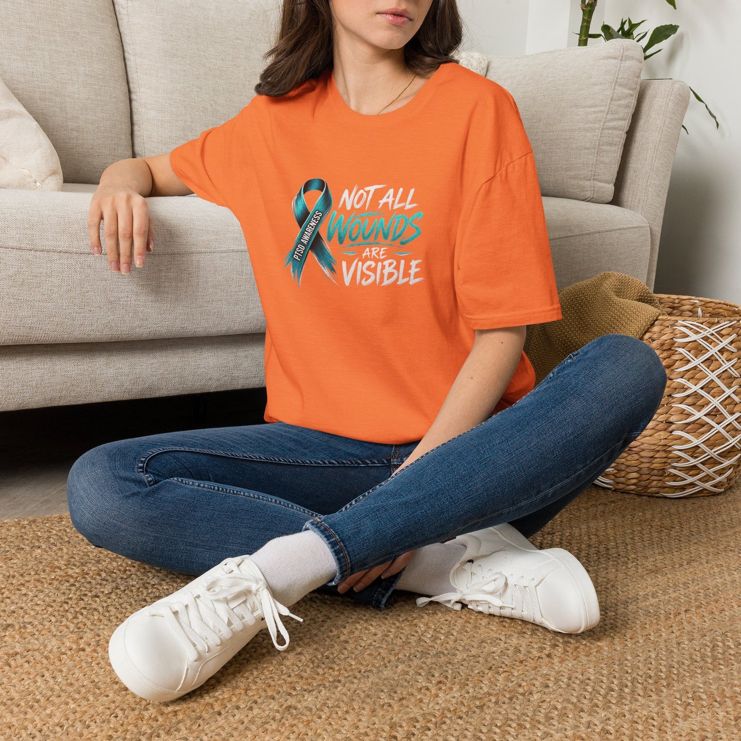 The Battle You Can't See - PTSD Awareness Tee Awareness Attire