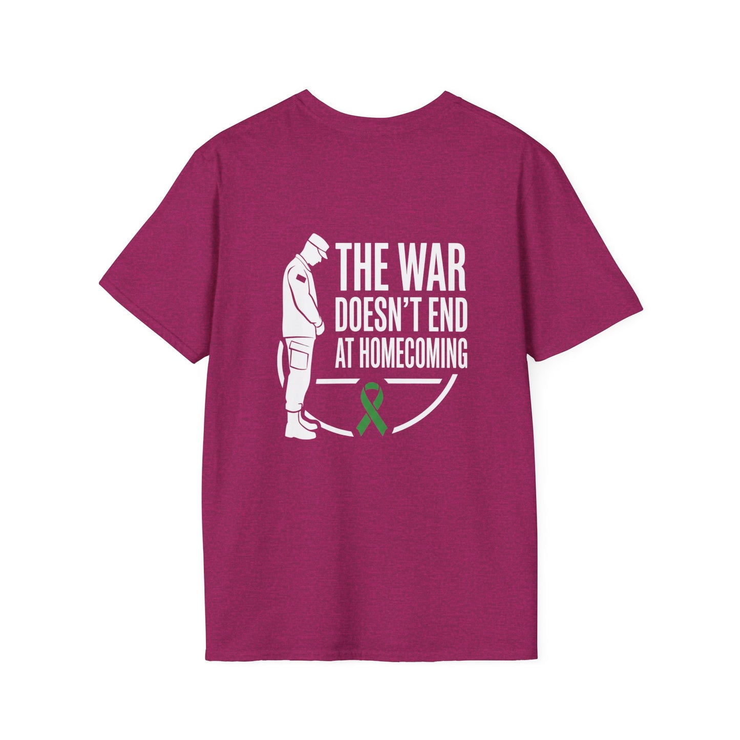 The War Doesn't End At Homecoming: Veteran PTSD Shirt