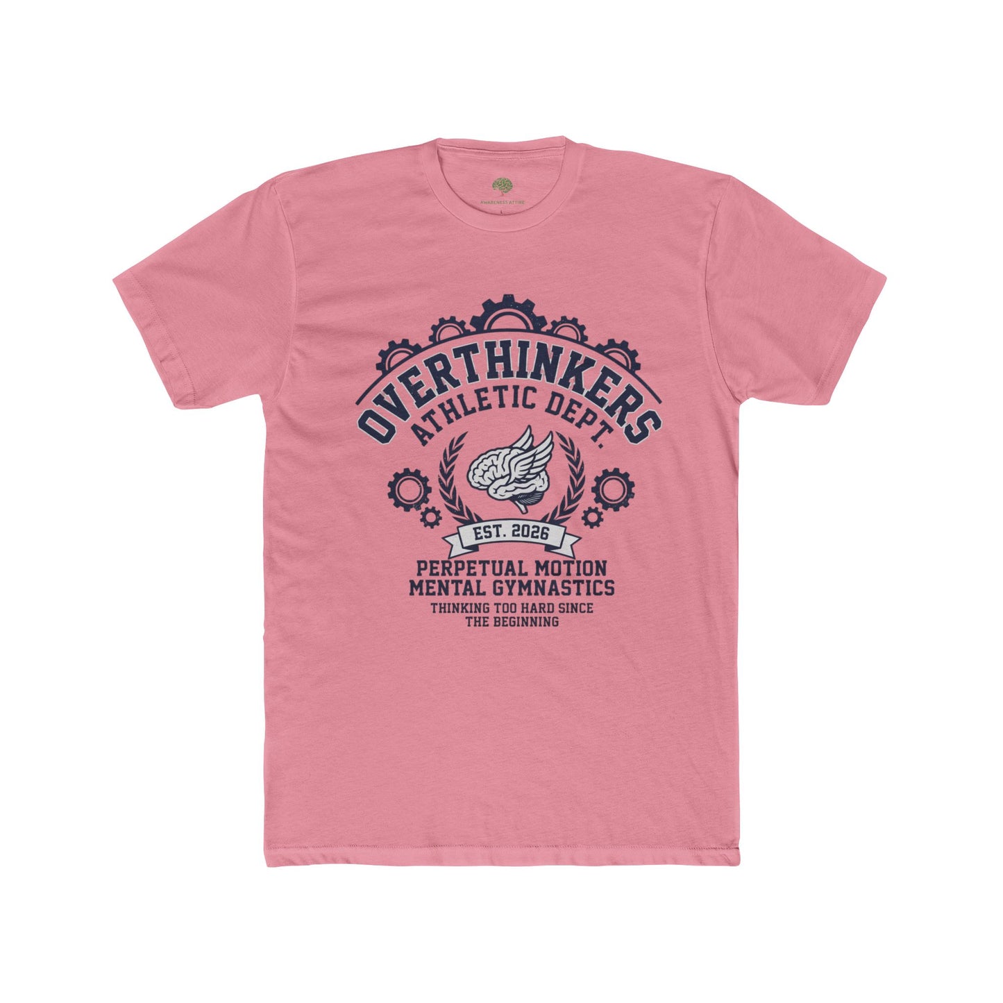 Overthinkers Athletic Dept. Tee - Mental Gymnastics Shirt