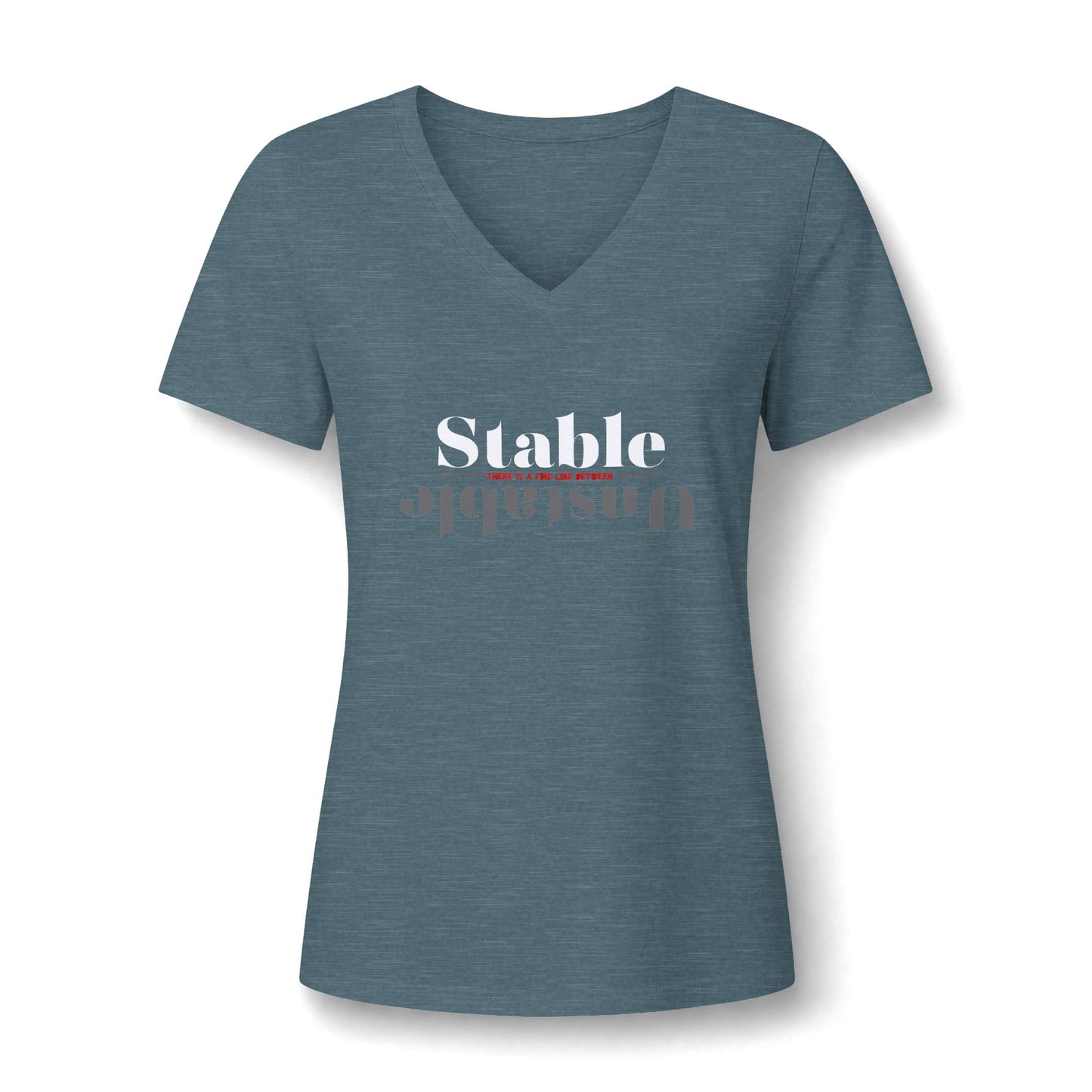 Fine Line V Neck