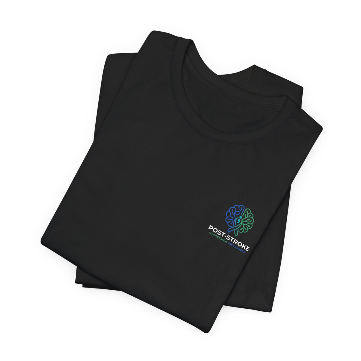 Rebuilding The Network Tee | Post-Stroke Depression & Neuroplasticity Heavyweight T-Shirt