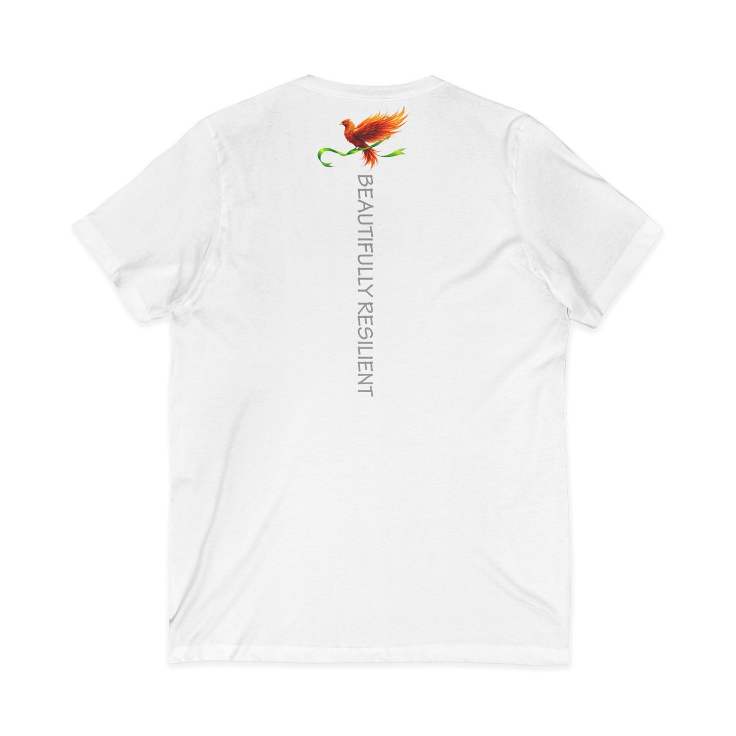 Beautifully Resilient Phoenix V Neck