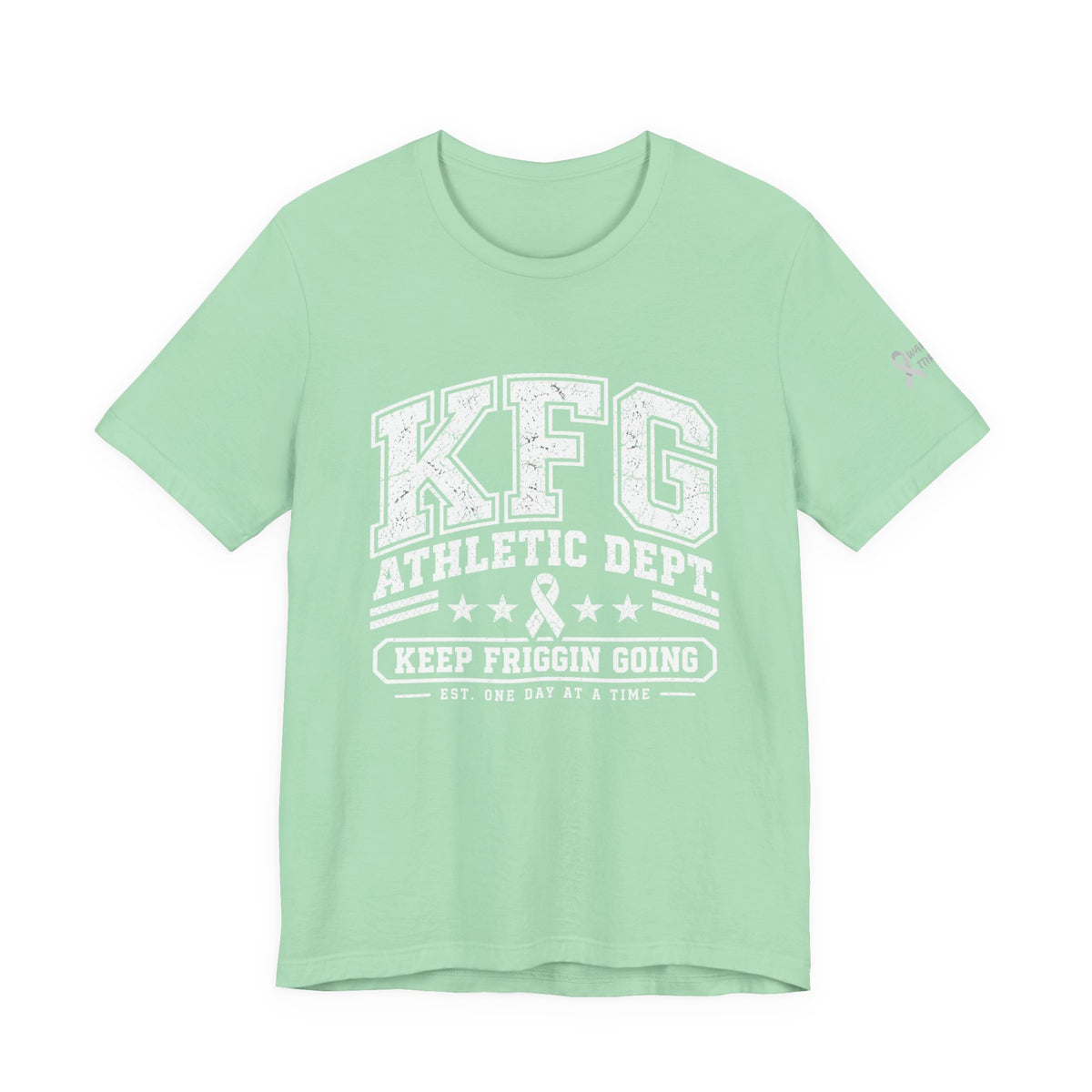 KFG Athletic Dept. Keep Friggin Going Mental Health Awareness  T-Shirt