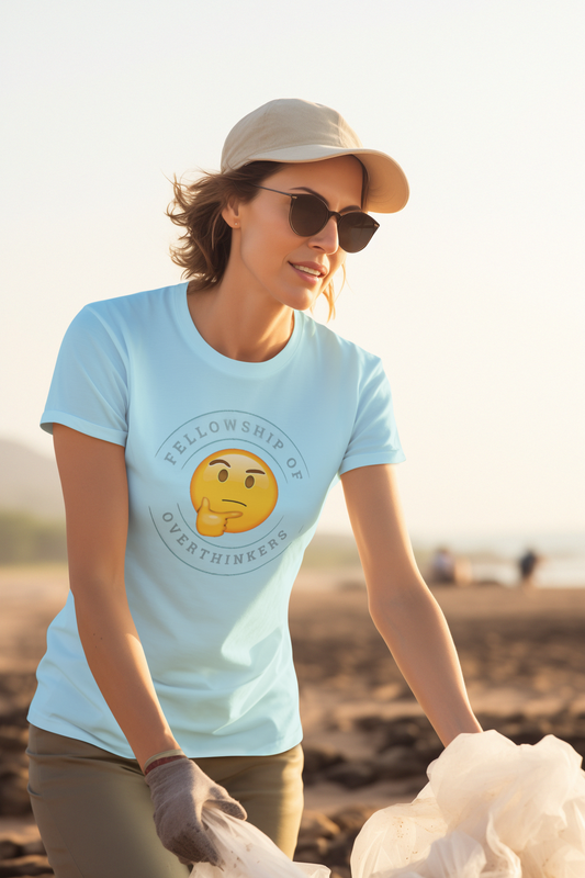 Fellowship of Overthinkers Tee / Anxiety Awareness / Awareness Attire