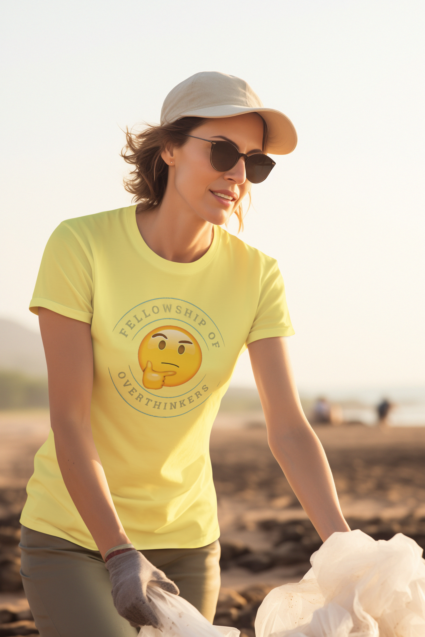 Fellowship of Overthinkers Tee / Anxiety Awareness / Awareness Attire