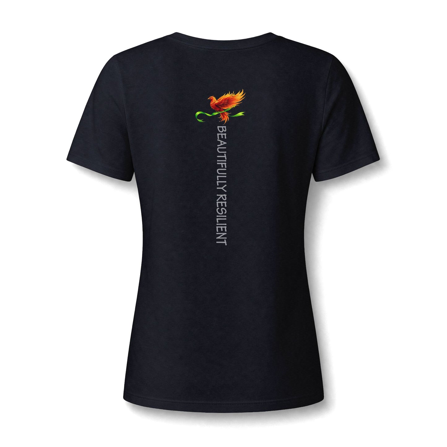 Beautifully Resilient Phoenix V Neck