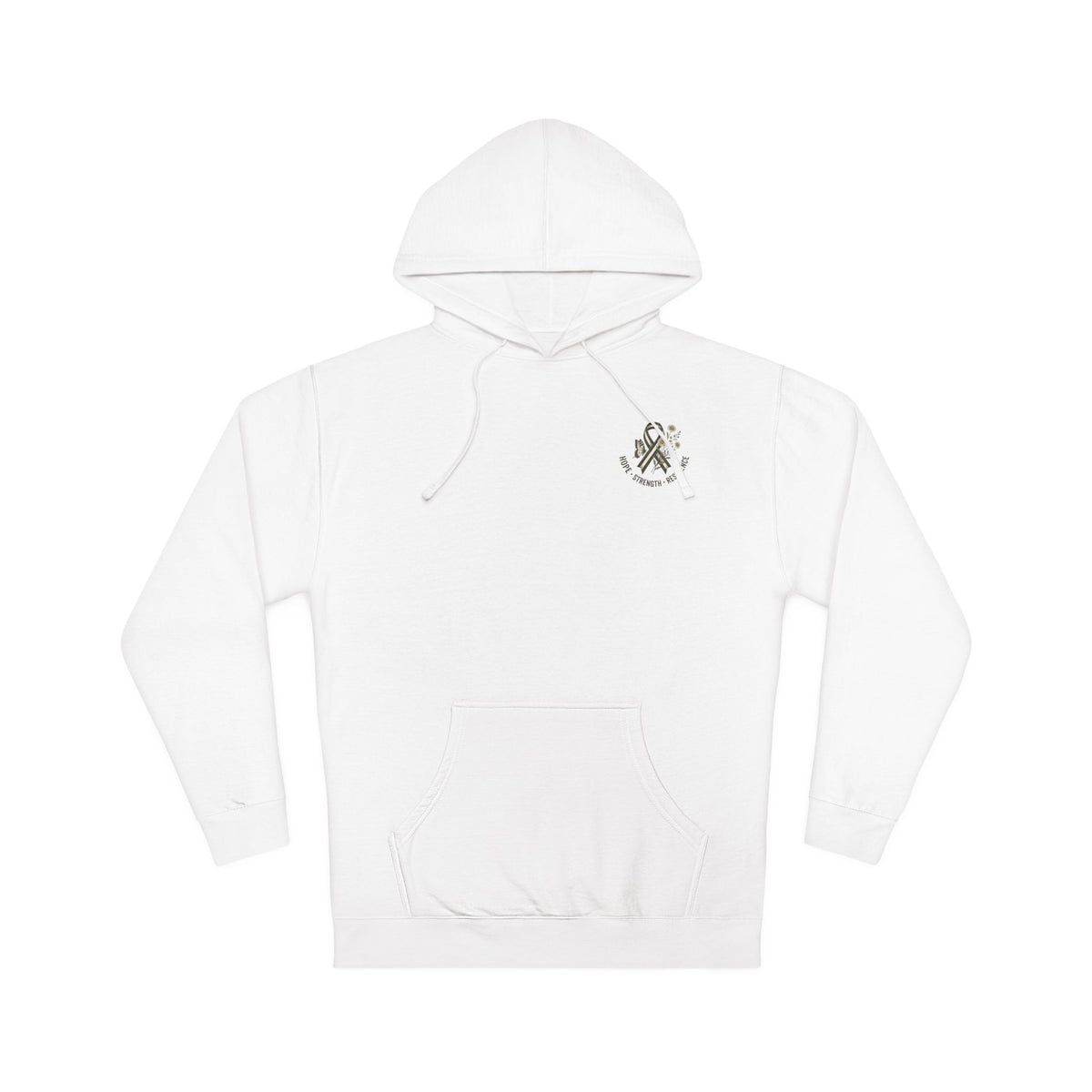 Bipolar Disorder Awareness Hoodie — Hope Strength Resilience Butterfly Design