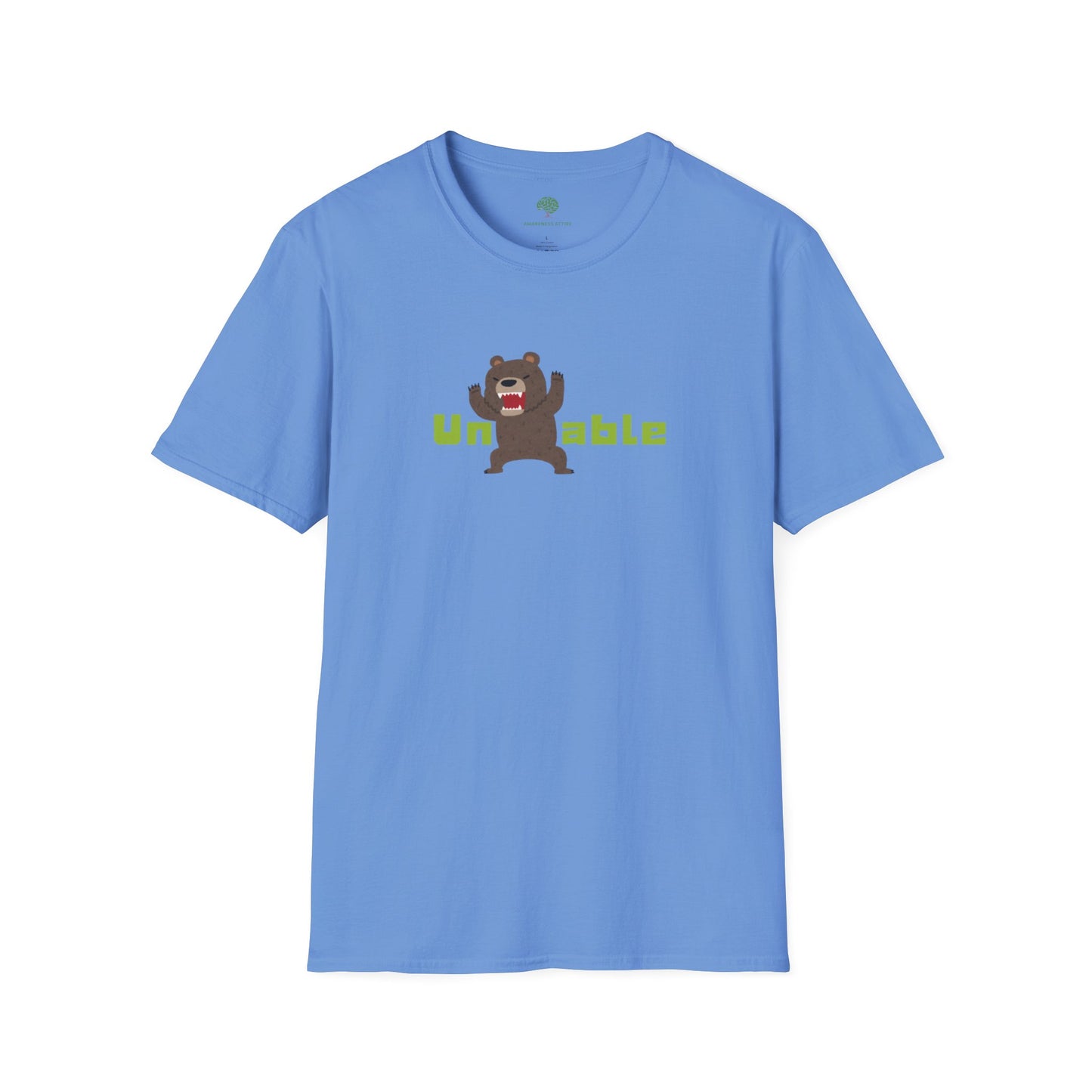 Unberable Graphic Tee | Sarcastic Cartoon Bear