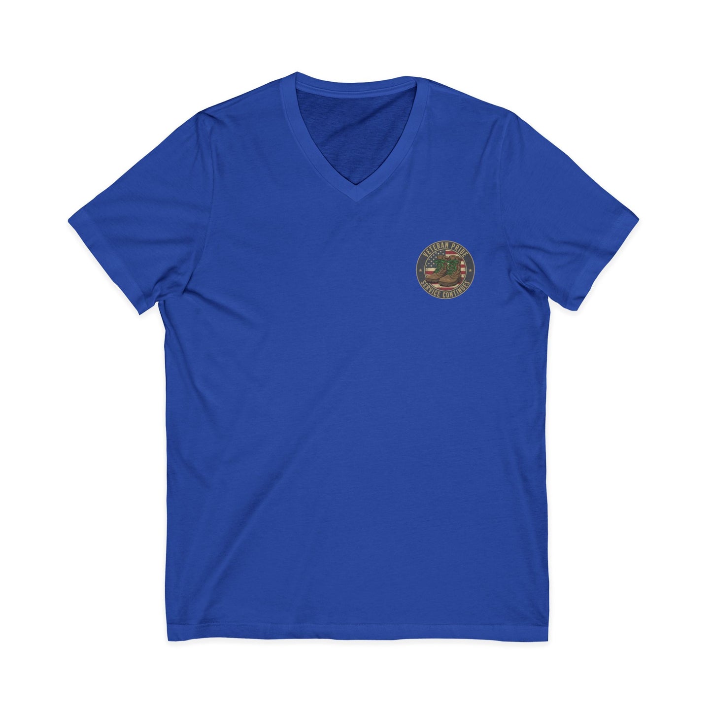 Service Continues. Support Continues. Veteran Mental Health V Neck