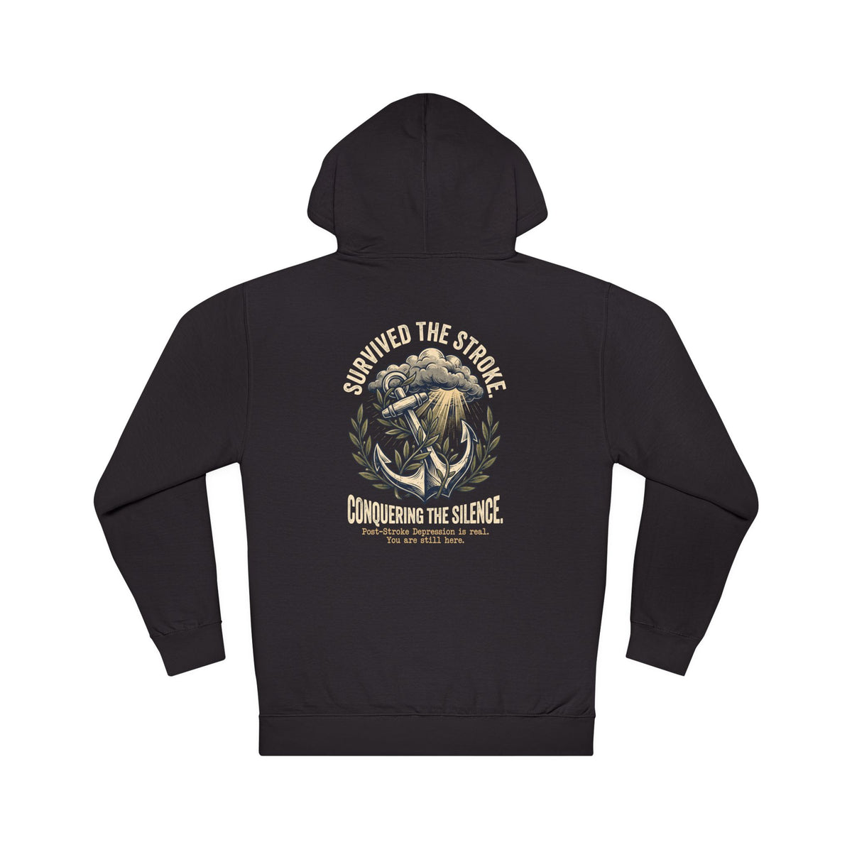Survived The Stroke Hoodie | Post-Stroke Depression & Recovery Hoodie