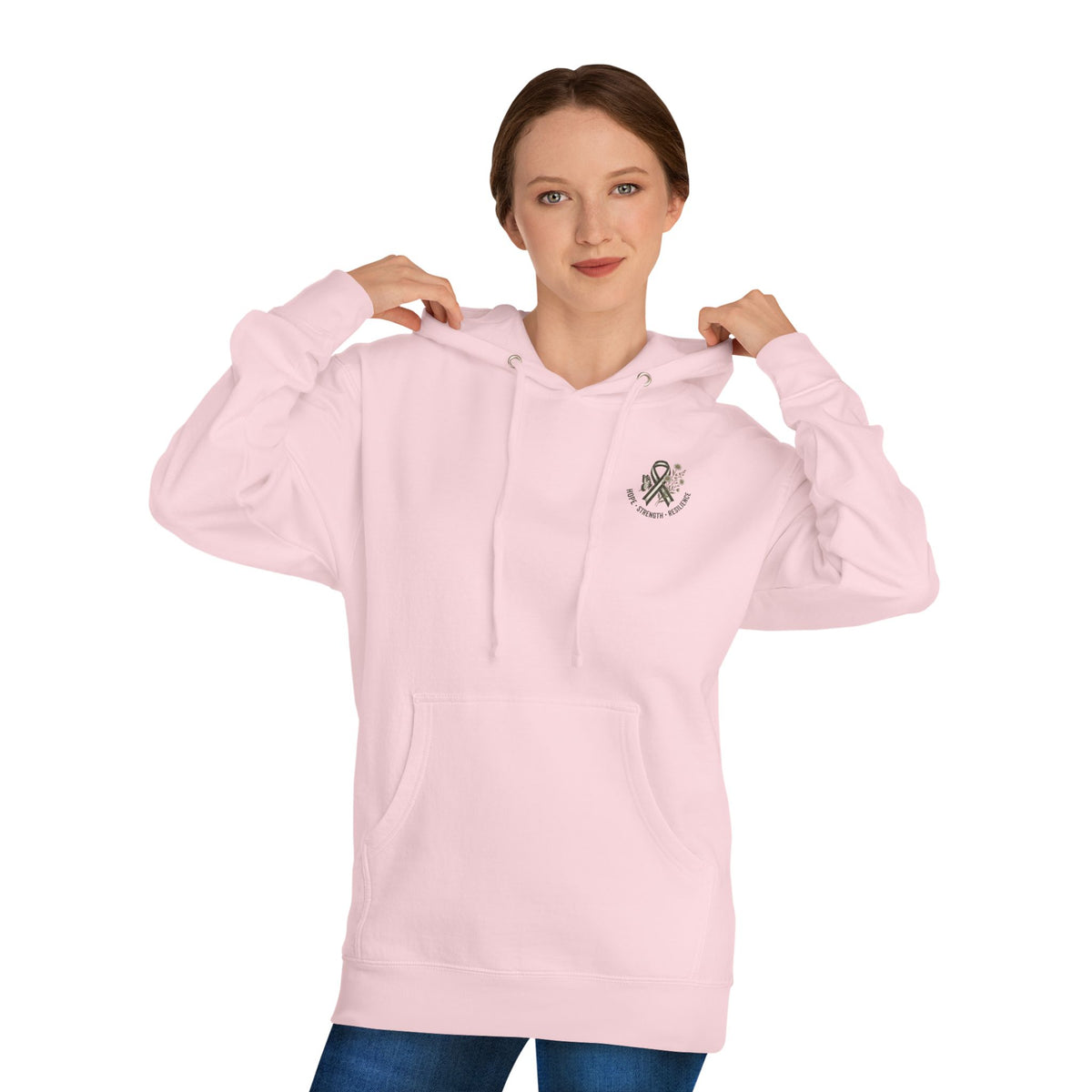 Bipolar Disorder Awareness Hoodie — Hope Strength Resilience Butterfly Design