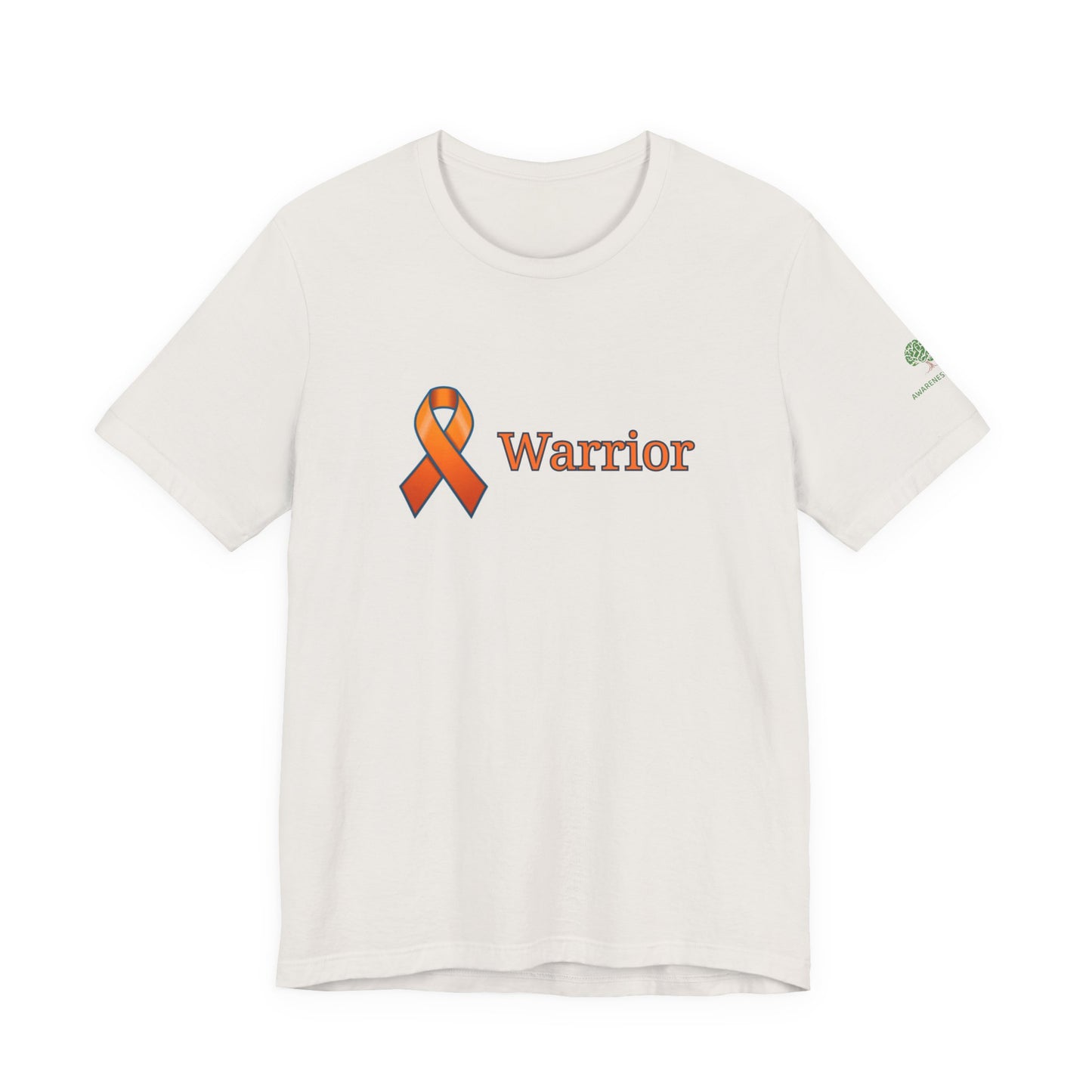 FND Warrior Ribbon Tee — Orange Awareness Ribbon T-Shirt
