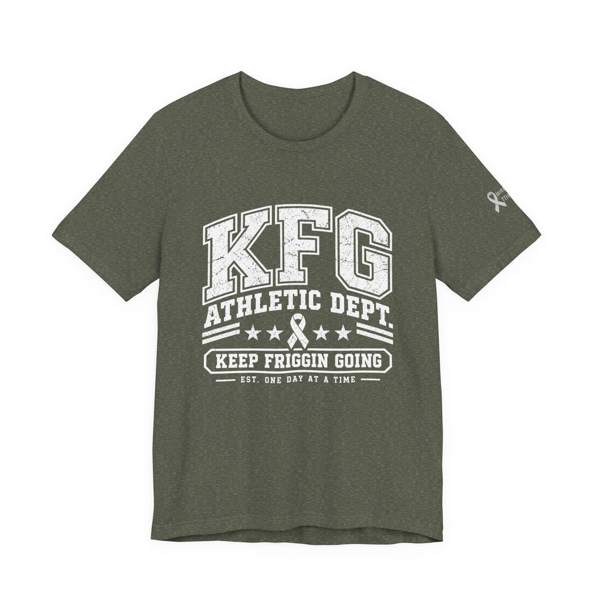 KFG Athletic Dept. Keep Friggin Going Mental Health Awareness  T-Shirt