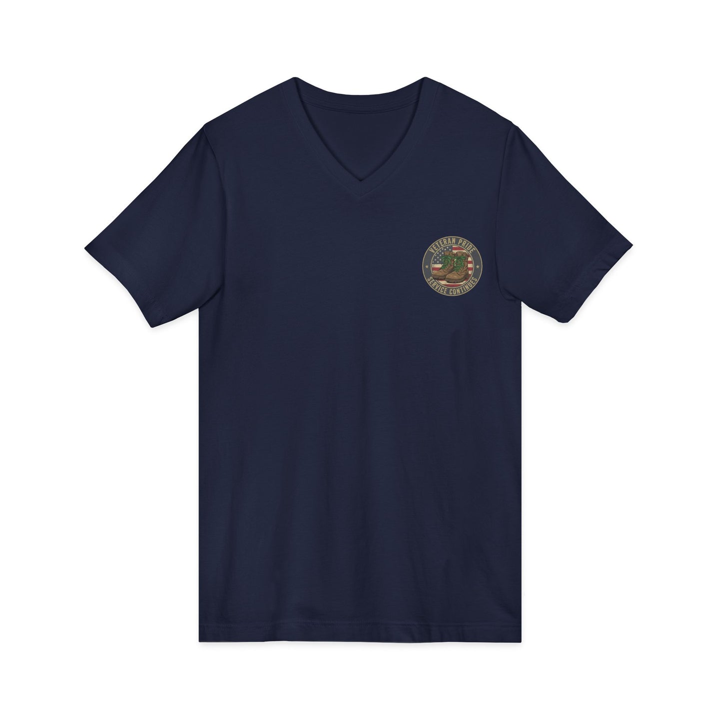 Service Continues. Support Continues. Veteran Mental Health V Neck