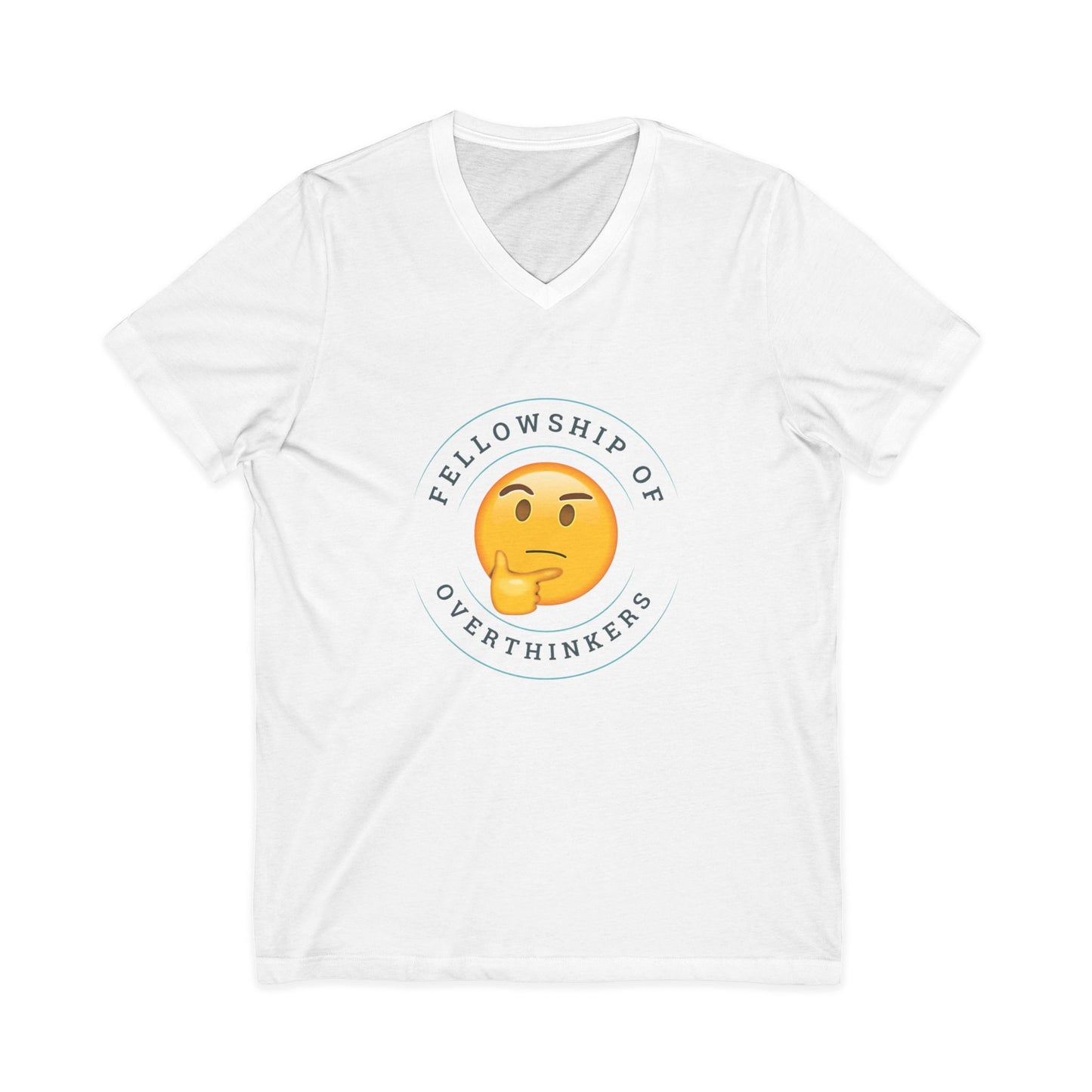 Fellowship of Overthinkers V-Neck T-Shirt