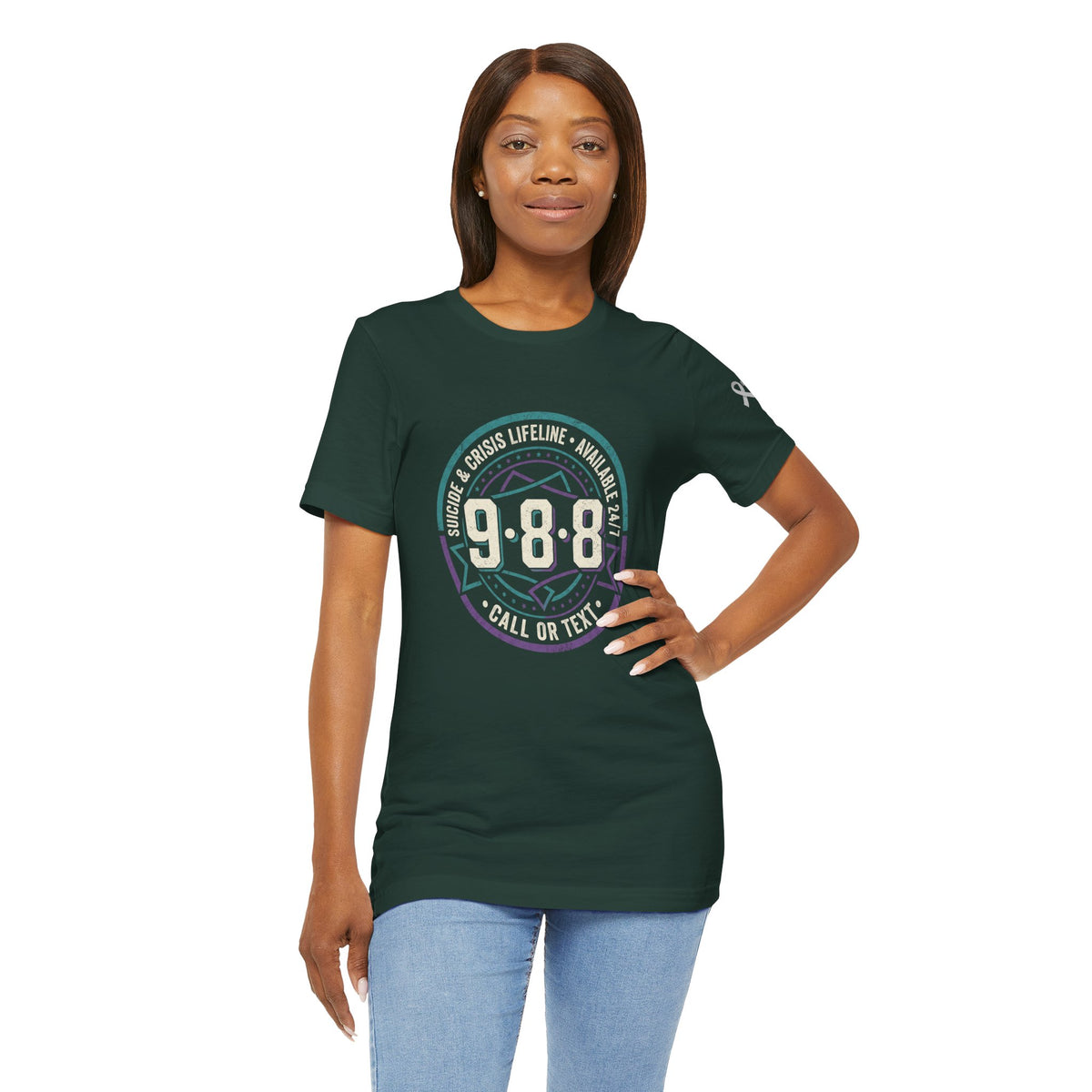 988 Suicide & Crisis Lifeline Awareness T-Shirt