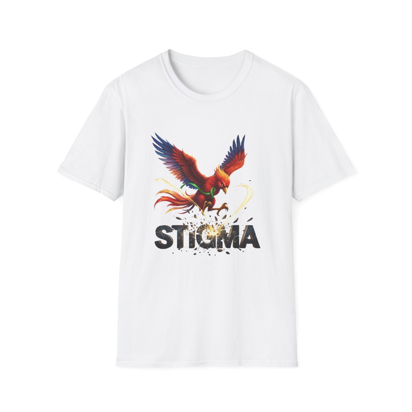 Attacking Stigma T-Shirt | Ryse the Phoenix Mascot