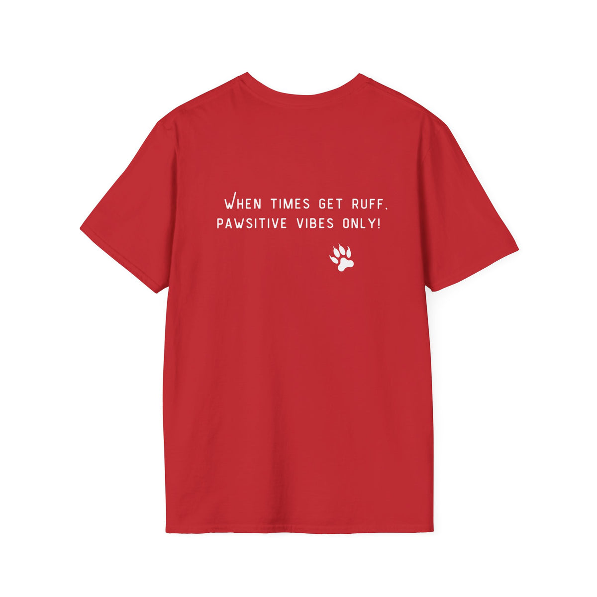 "Pawfect Acceptance" Dog Paw Print Tee