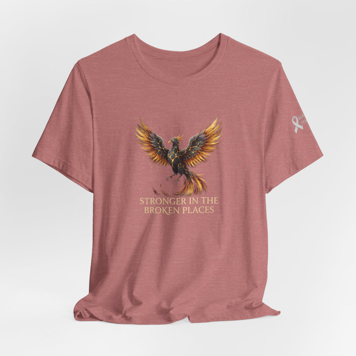 Stronger In The Broken Places Mental Health Tee
