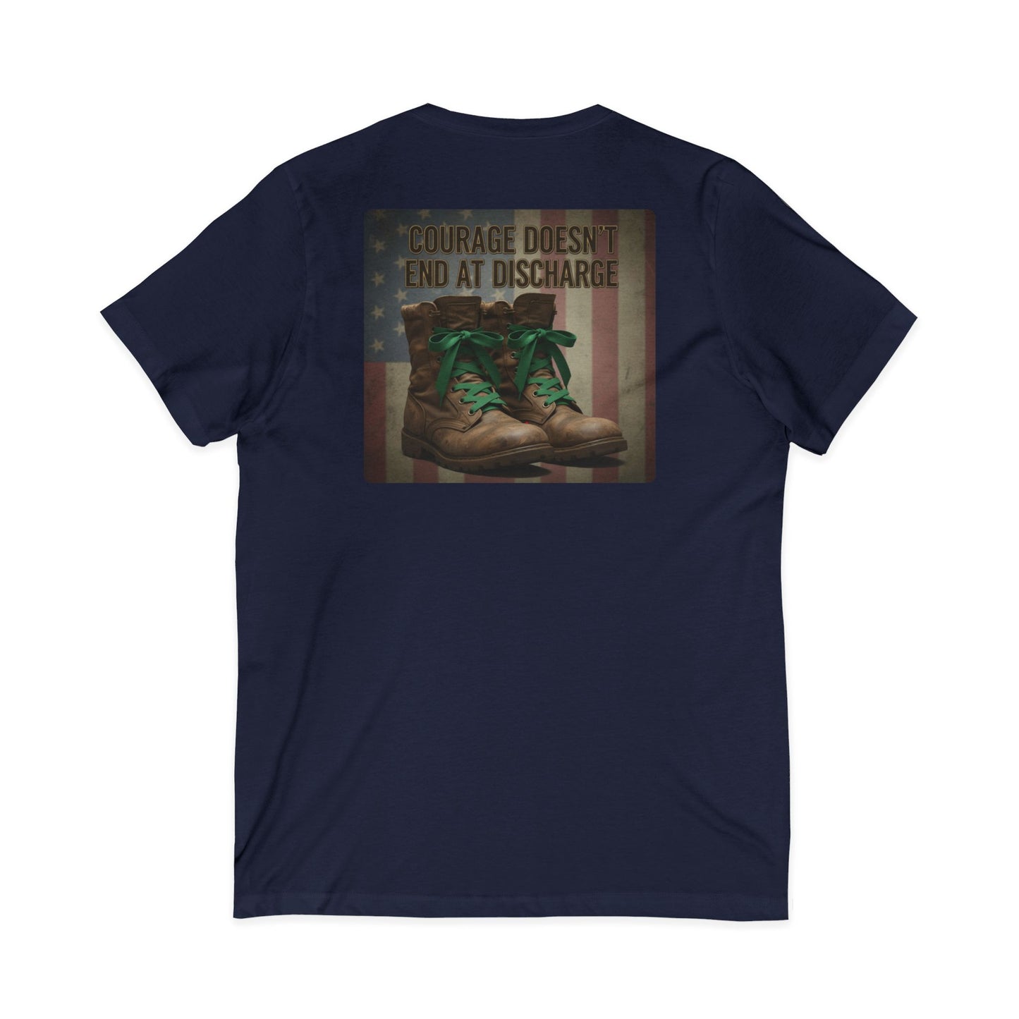 Service Continues. Support Continues. Veteran Mental Health V Neck