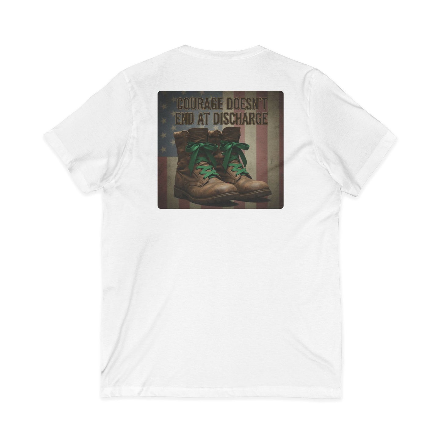 Service Continues. Support Continues. Veteran Mental Health V Neck