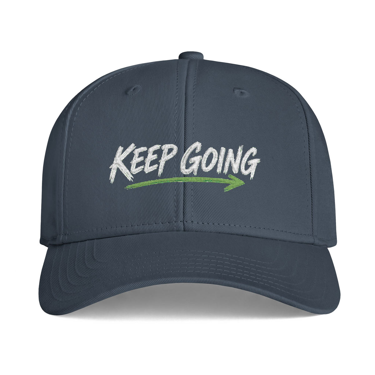 Keep Going Embroidered Cap — Mental Health Awareness Hat