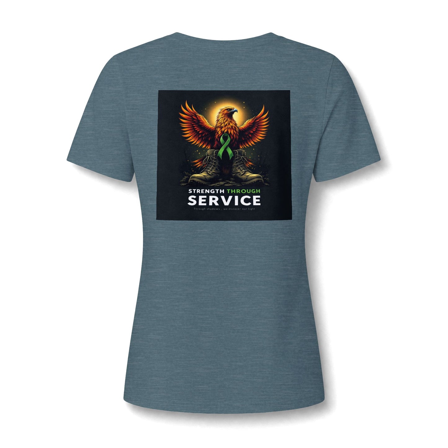 Strength Through Service Veteran Mental Health Tee.