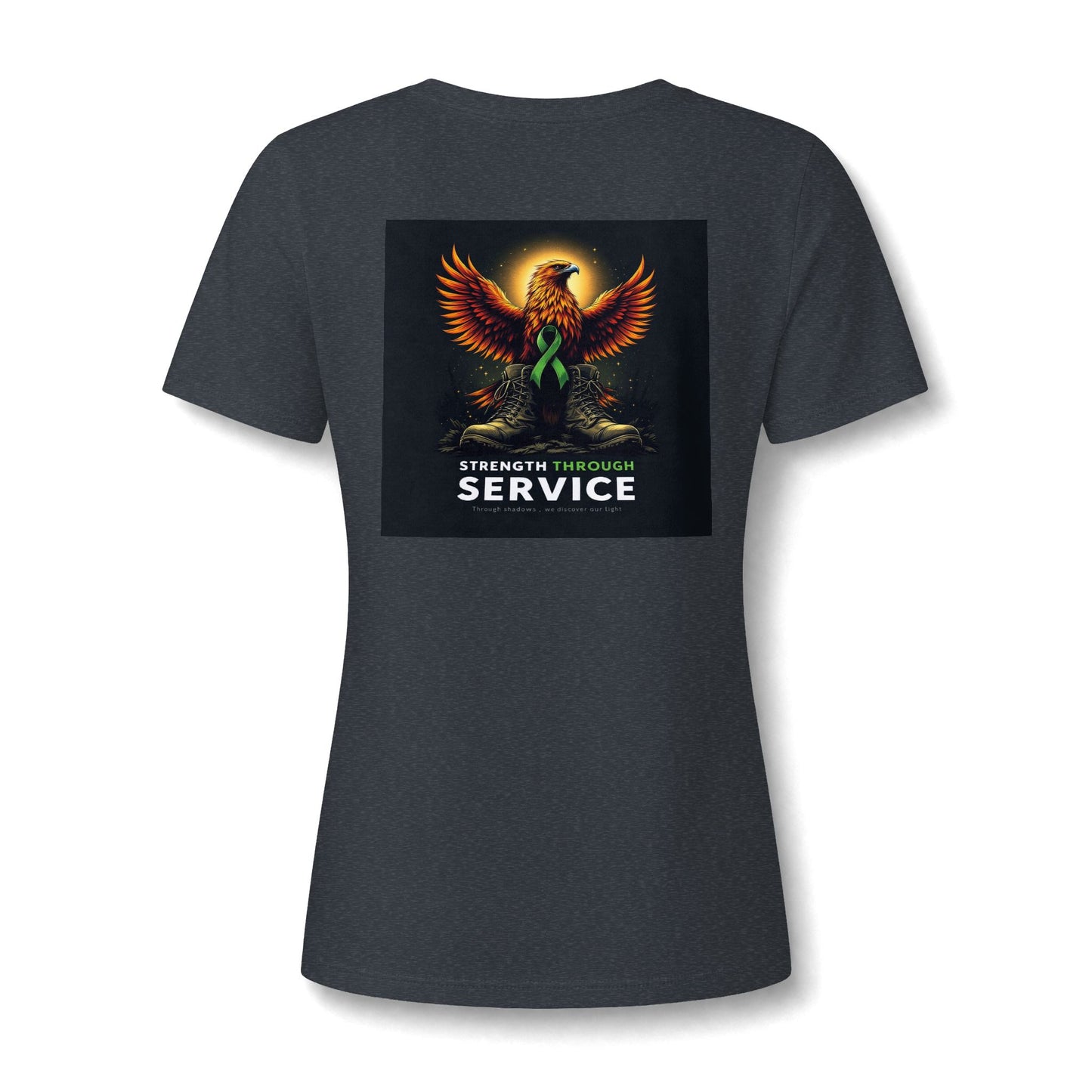 Strength Through Service Veteran Mental Health Tee.